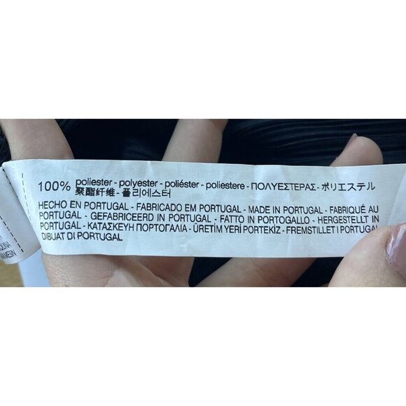 Zara Pencil Skirt Size M Black NWT Pleated Minimalist Lagenlook Capsule Wardrobe - Picture 8 of 10